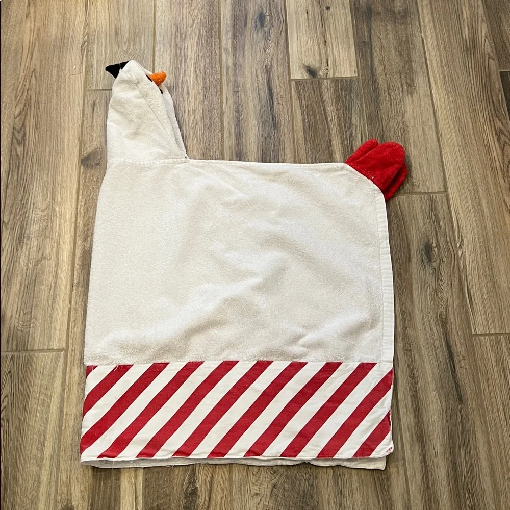 Kids Snowman Hooded Bath Towel